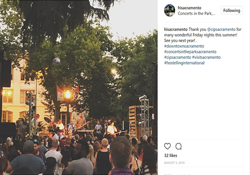 concerts in the park Sacramento